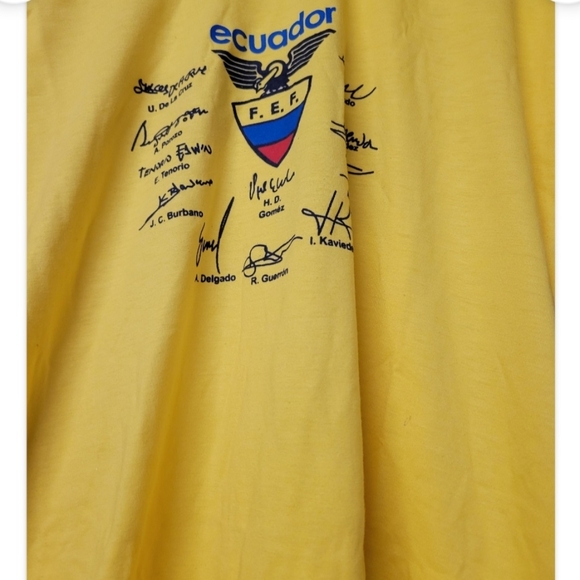 Ecuador Fubol T-Shirt F.E.F - Picture 2 of 4